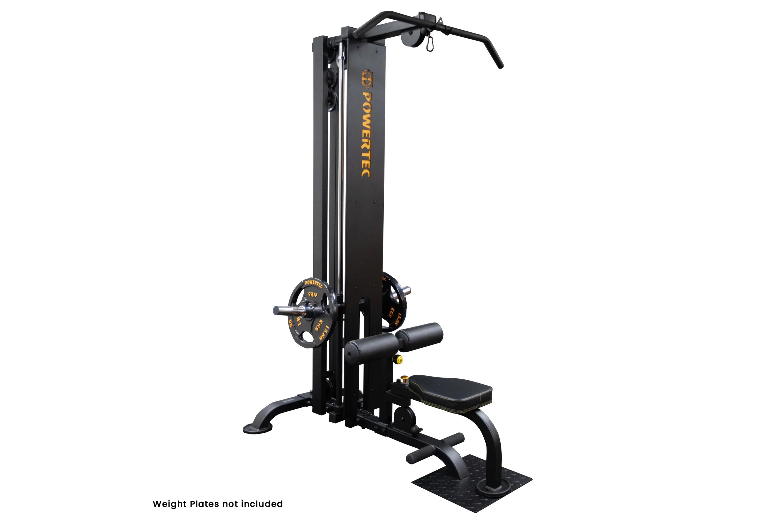 Powertec Lat Pulldown Machine - Heavy Duty Home Gym Equipment for Strength Training | Perfect for Back Workouts & Muscle Building in Home Gyms & Fitness Centers