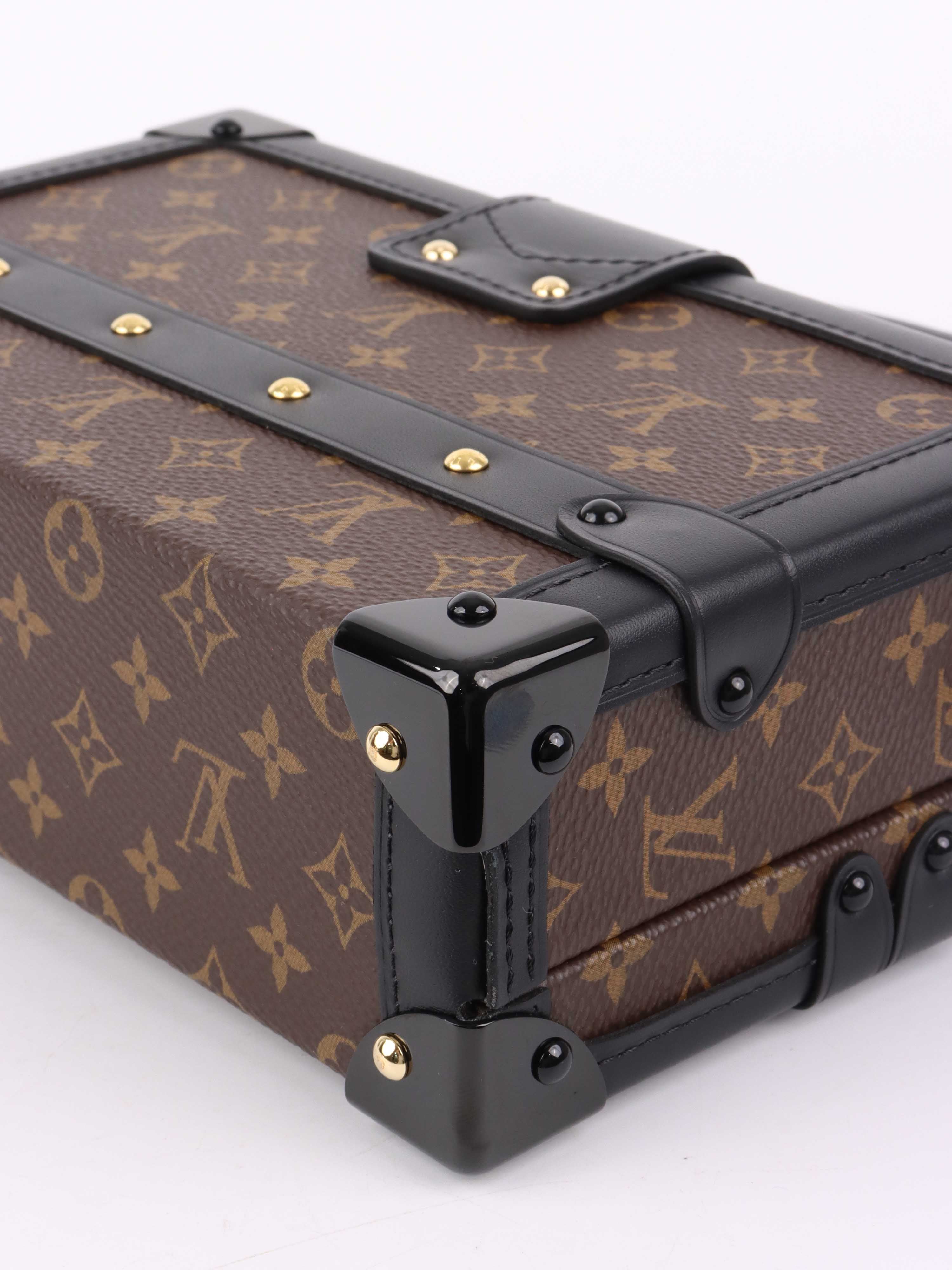 Louis Vuitton Petite Malle Crossbody Bag - Luxury Leather Handbag for Women | Perfect for Parties, Date Nights & Special Occasions