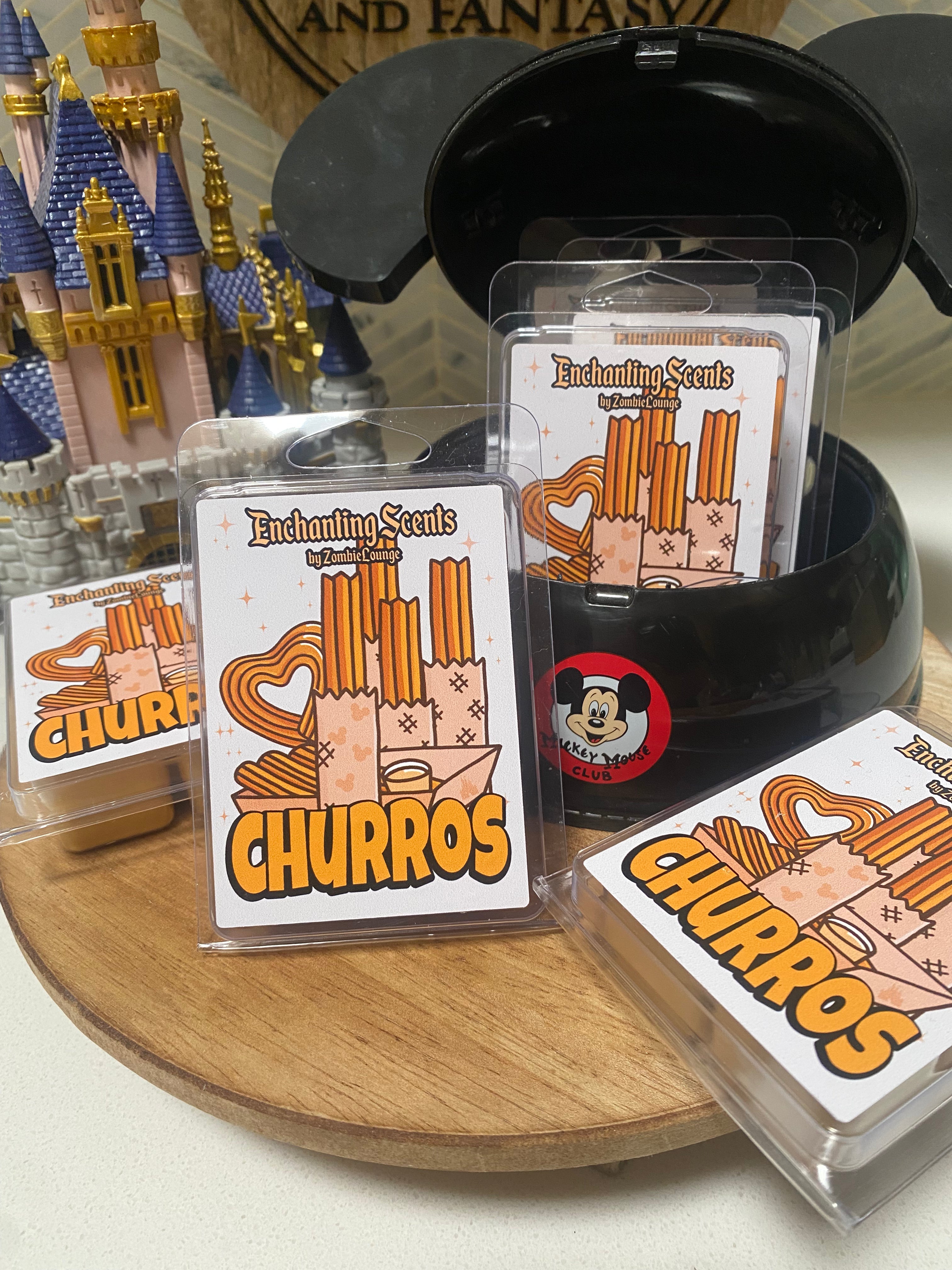 Premium Churro Scented Wax Melts for Wax Warmers - Long-Lasting Aroma, Perfect for Home, Office & Relaxation