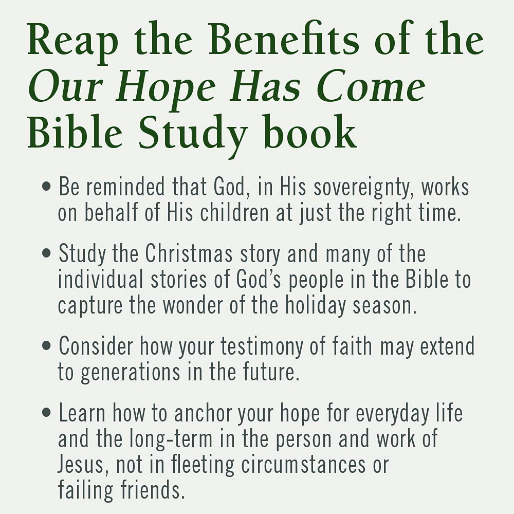 Bible Study Book: Celebrating Advent Promise for Christmas Devotion