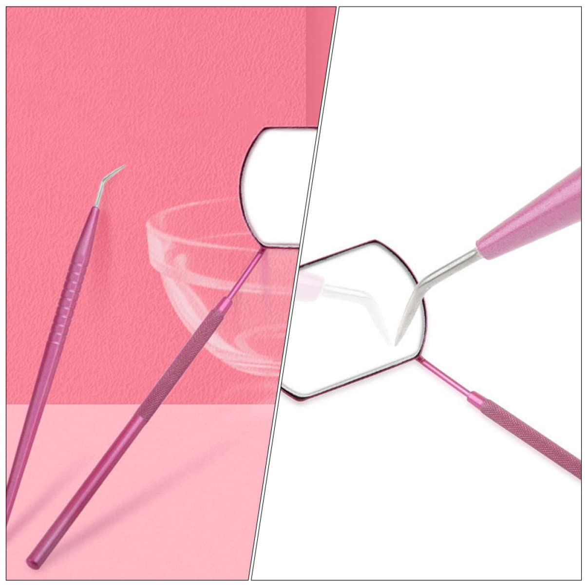 2 Sets Professional Eyelash Extension Tools - Lash Pick Up Stick & Beauty Assistant for Perfect Lash Application | Salon & Home Use for Women & Girls