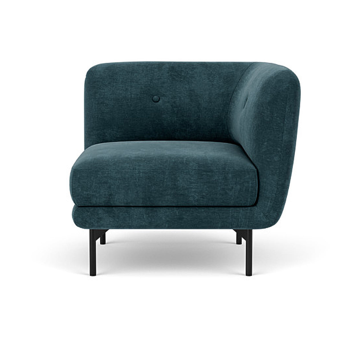 Alfred Fabric Right 1 Seater Modular Sofa - Modern Comfortable Single Chair for Living Room, Bedroom & Small Spaces