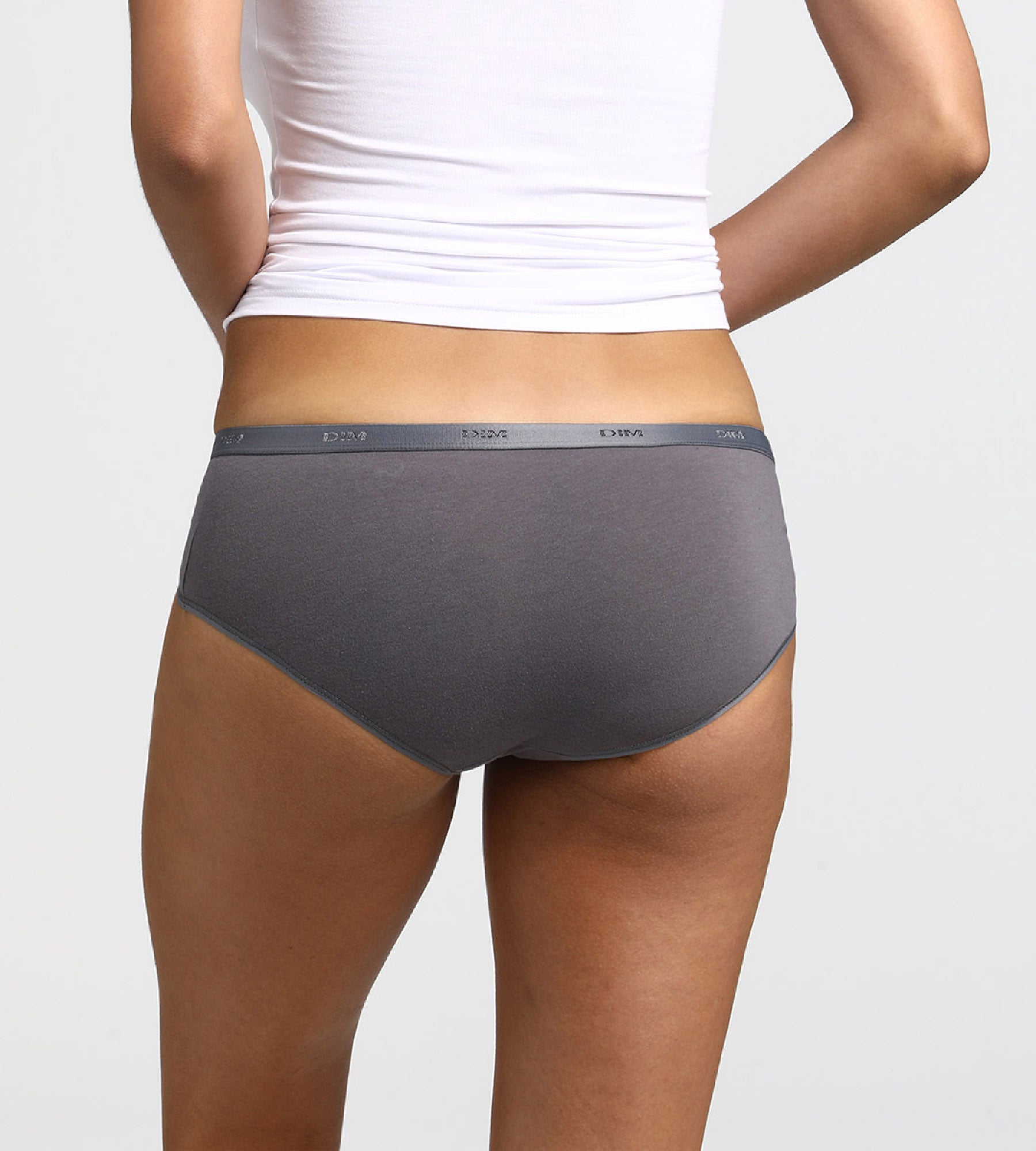 3 Pack EcoDIM Men's Boxer Briefs - Soft Cotton Underwear in Taupe, Pink & Gray - Breathable & Comfortable for Daily Wear, Workout & Travel