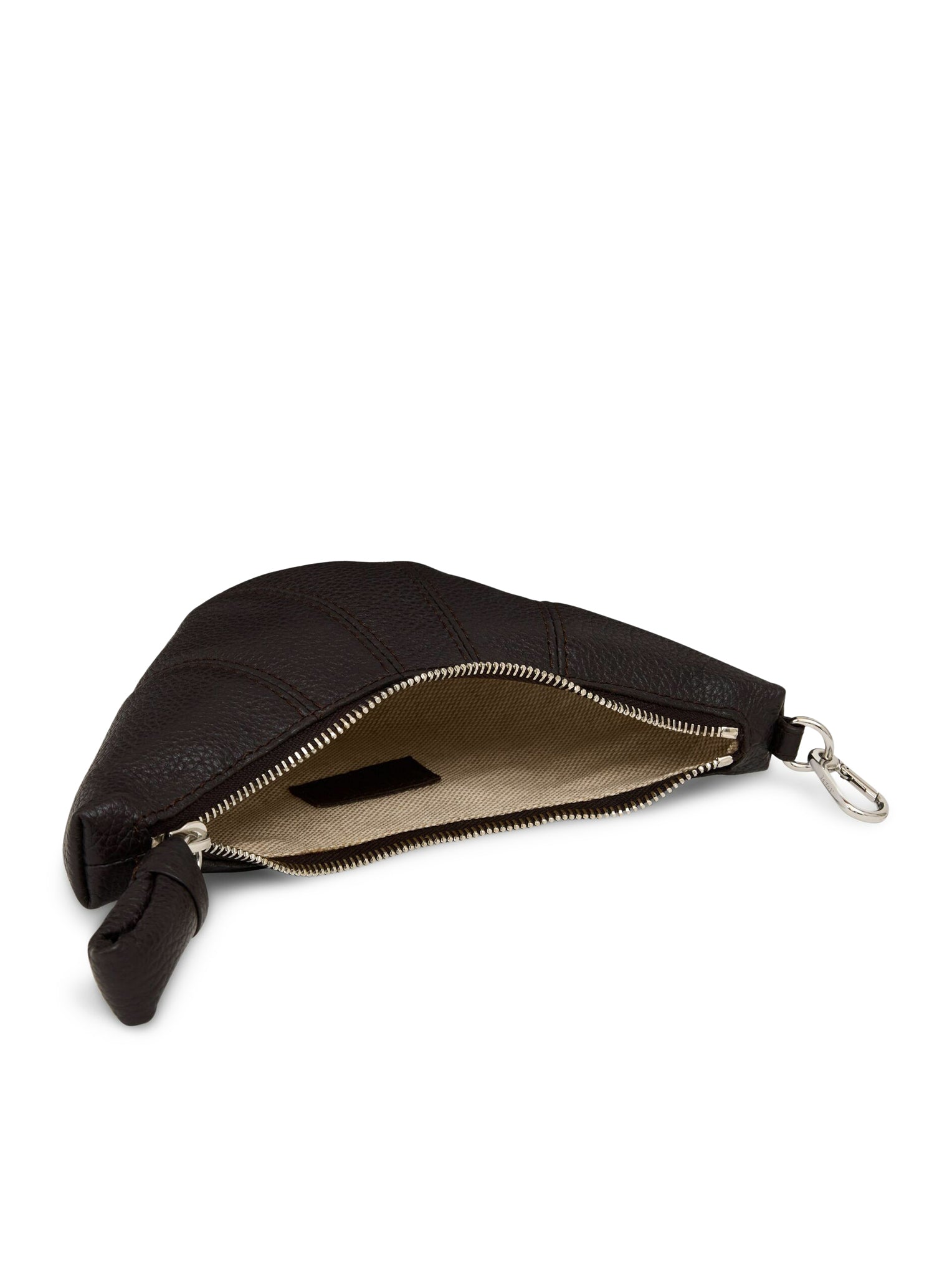Stylish Crossbody Croissant Coin Purse for Women - Trendy Mini Wallet with Zipper for Cash, Cards & Keys - Perfect for Travel, Shopping & Everyday Use
