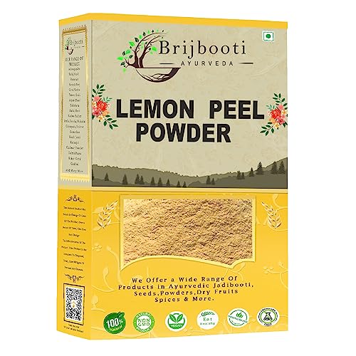Lemon peel powder