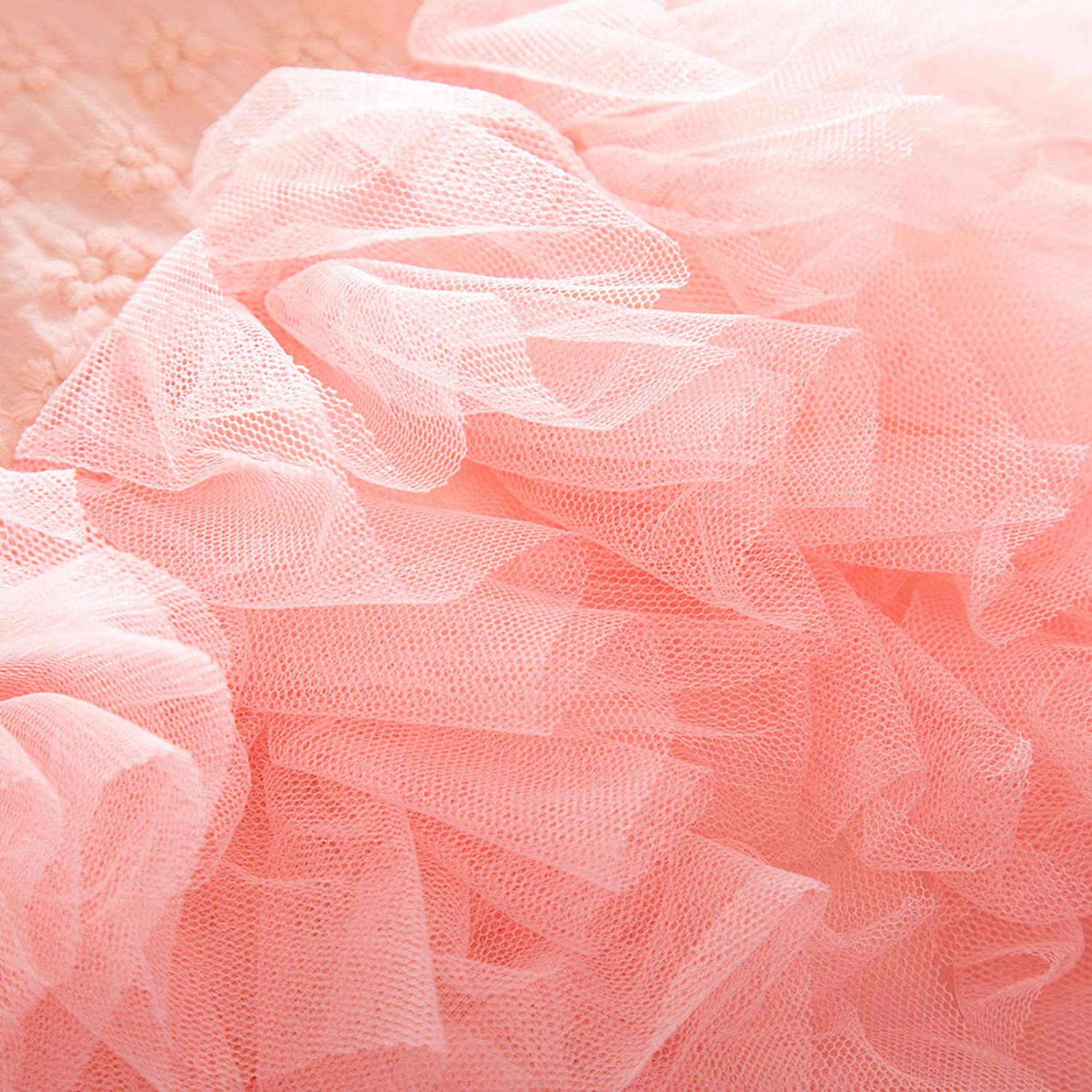 NNJXD Girls Tutu Dress with Tulle Ruffles - Flower Girl Dresses for Weddings, Birthday Parties & Special Occasions | Perfect for Pageants, Photo Shoots & Princess-Themed Events