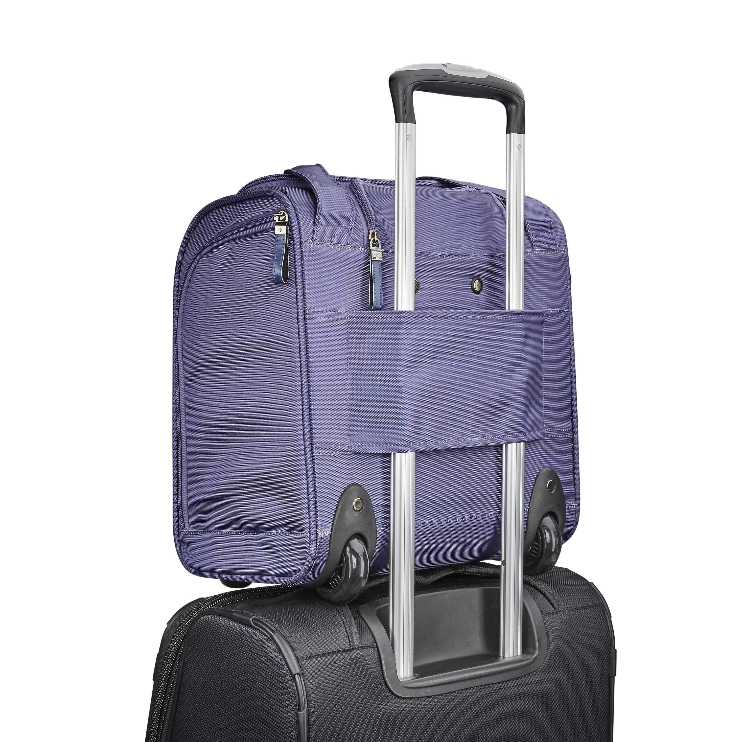 Samsonite Compact Carry-On Underseat Luggage with 360° Spinner Wheels - Perfect for Air Travel, Business Trips & Weekend Getaways