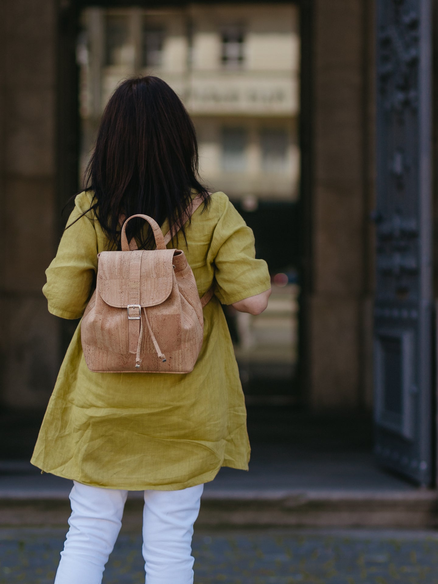 Signature Cork Backpack - Eco-Friendly & Durable Travel Bag for Work, School & Outdoor Adventures | Lightweight Water-Resistant Laptop Backpack with USB Charging Port