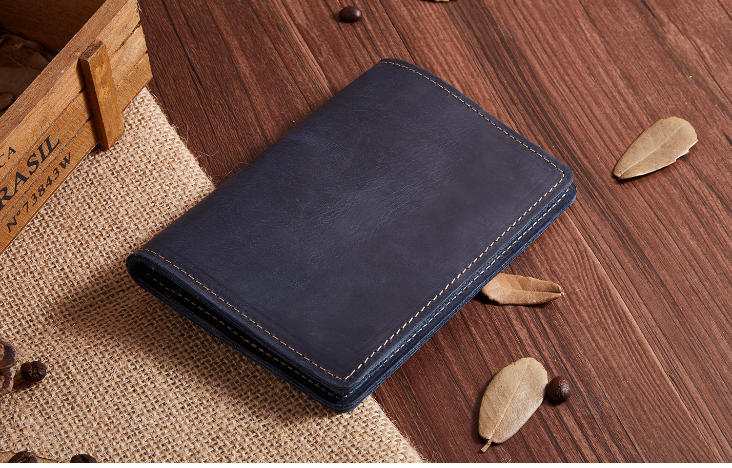 Premium Unisex Dual Fold Passport Holder - RFID Blocking Travel Wallet for Men & Women - Perfect for International Flights, Business Trips & Vacations