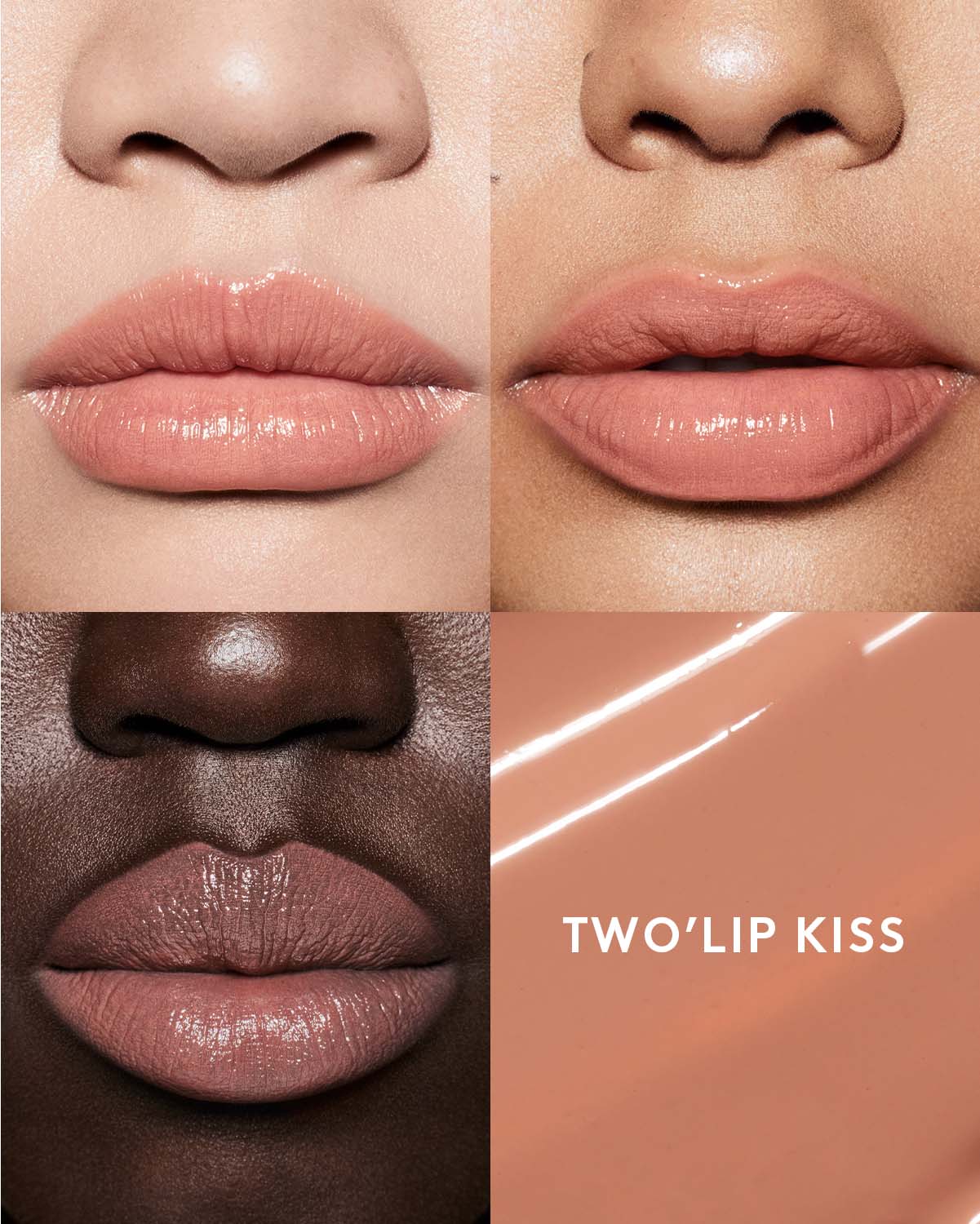 Gloss Bomb Stix High Shine Lip Gloss Stick - Two'Lip Kiss - Hydrating & Non-Sticky Formula for Luscious Lips | Perfect for Date Night, Parties & Everyday Wear