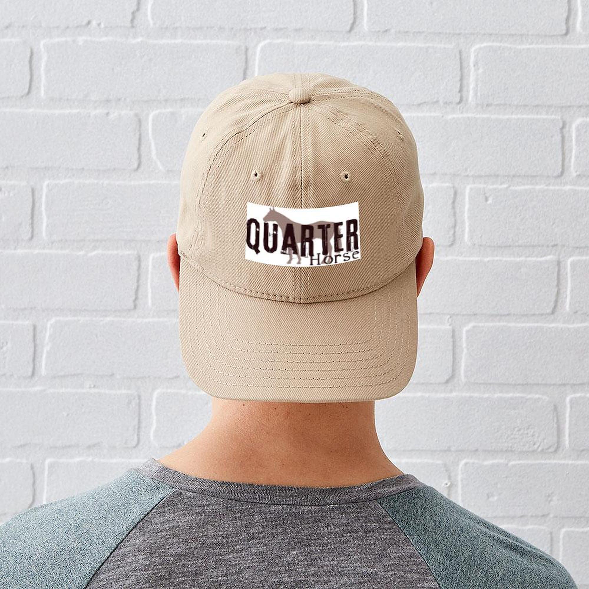Quarter Horse Cap - Adjustable Baseball Hat for Riding & Outdoor