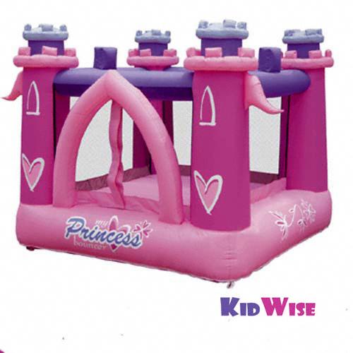 KidWise My Little Princess Bounce House - Inflatable Castle for Girls Birthday Parties, Outdoor Play & Backyard Fun - Perfect for Kids Ages 3-10 Years Old