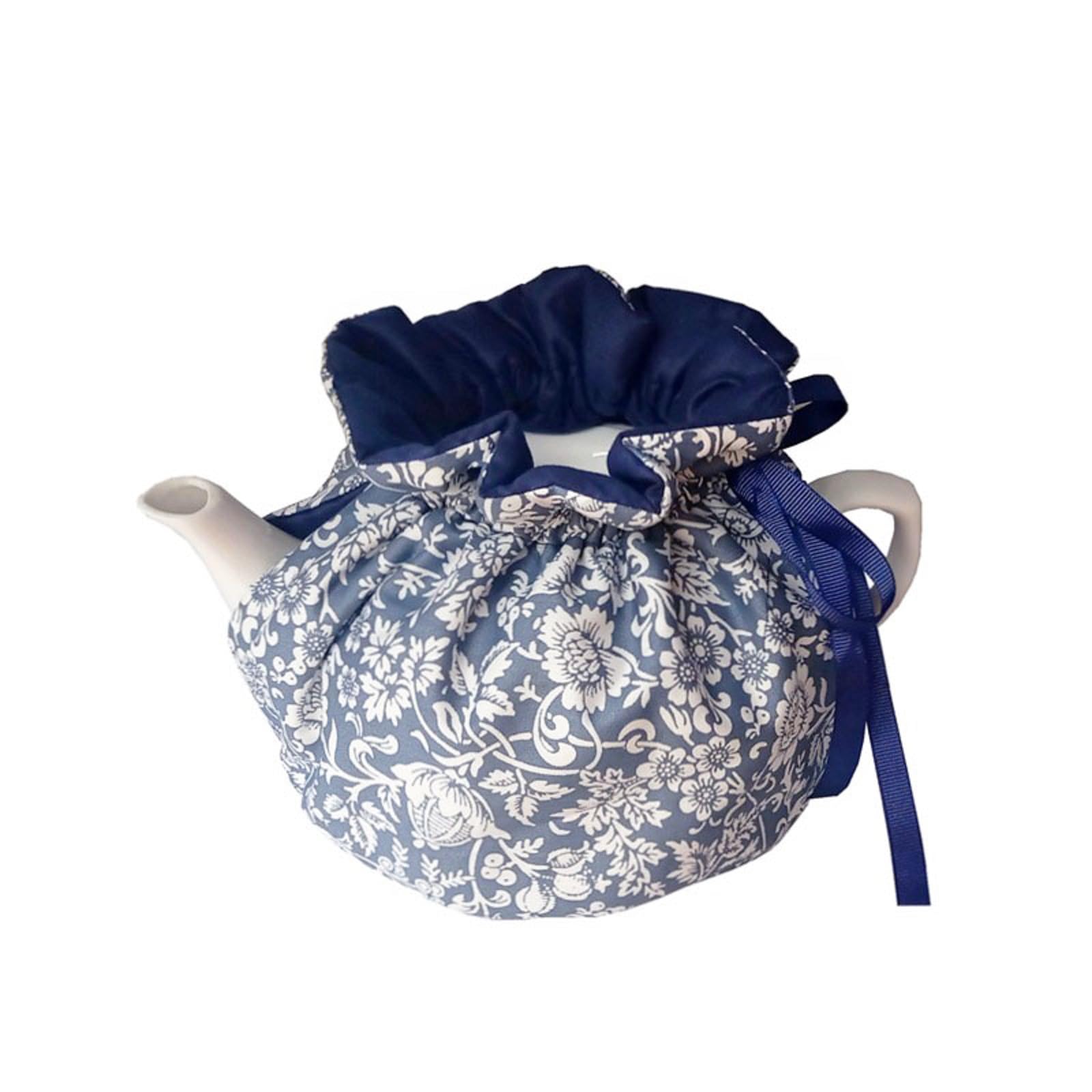 Creative Tea Pot Cover with Cork Mat - Insulated Cotton Tea Cozy for Keeping Tea Warm - Printed Breakfast Warmer for Kitchen, Hotel, Tea Party & Restaurant Use
