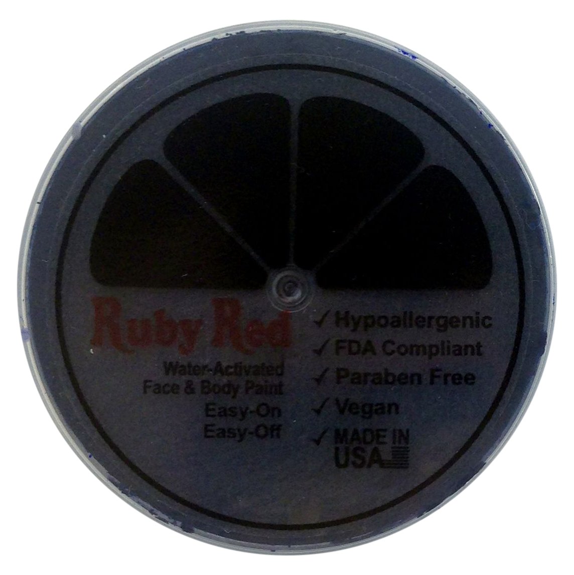 Premium Ruby Red Face Paint - 75ML Midnight Shade | Non-Toxic, Vibrant & Long-Lasting | Perfect for Halloween, Cosplay & Theater Makeup