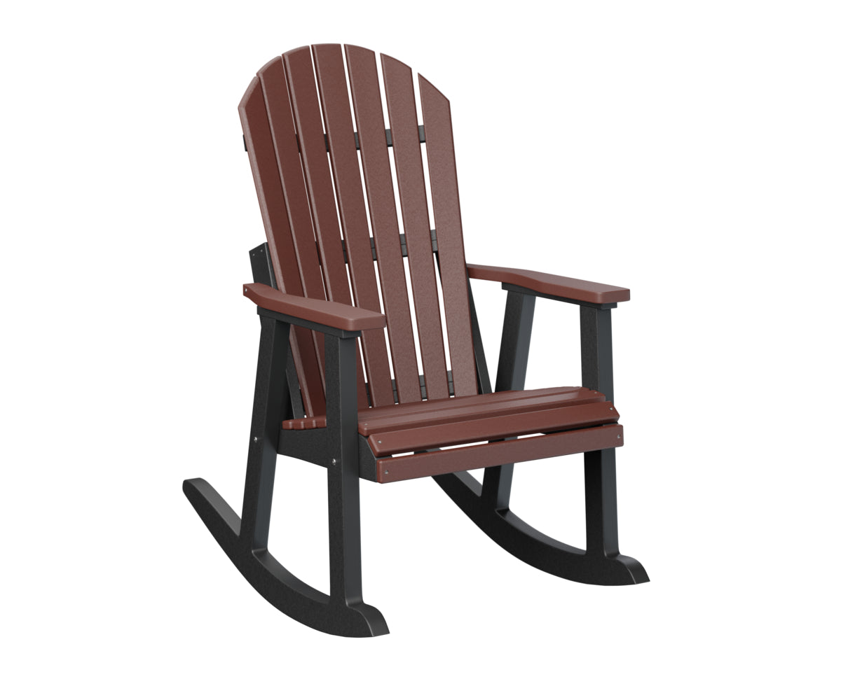 Berlin Gardens Comfo Back Rocker - Premium Outdoor Rocking Chair for Patio, Garden & Porch | Comfortable Relaxation with Ergonomic Design | Perfect for Reading, Lounging & Enjoying Nature