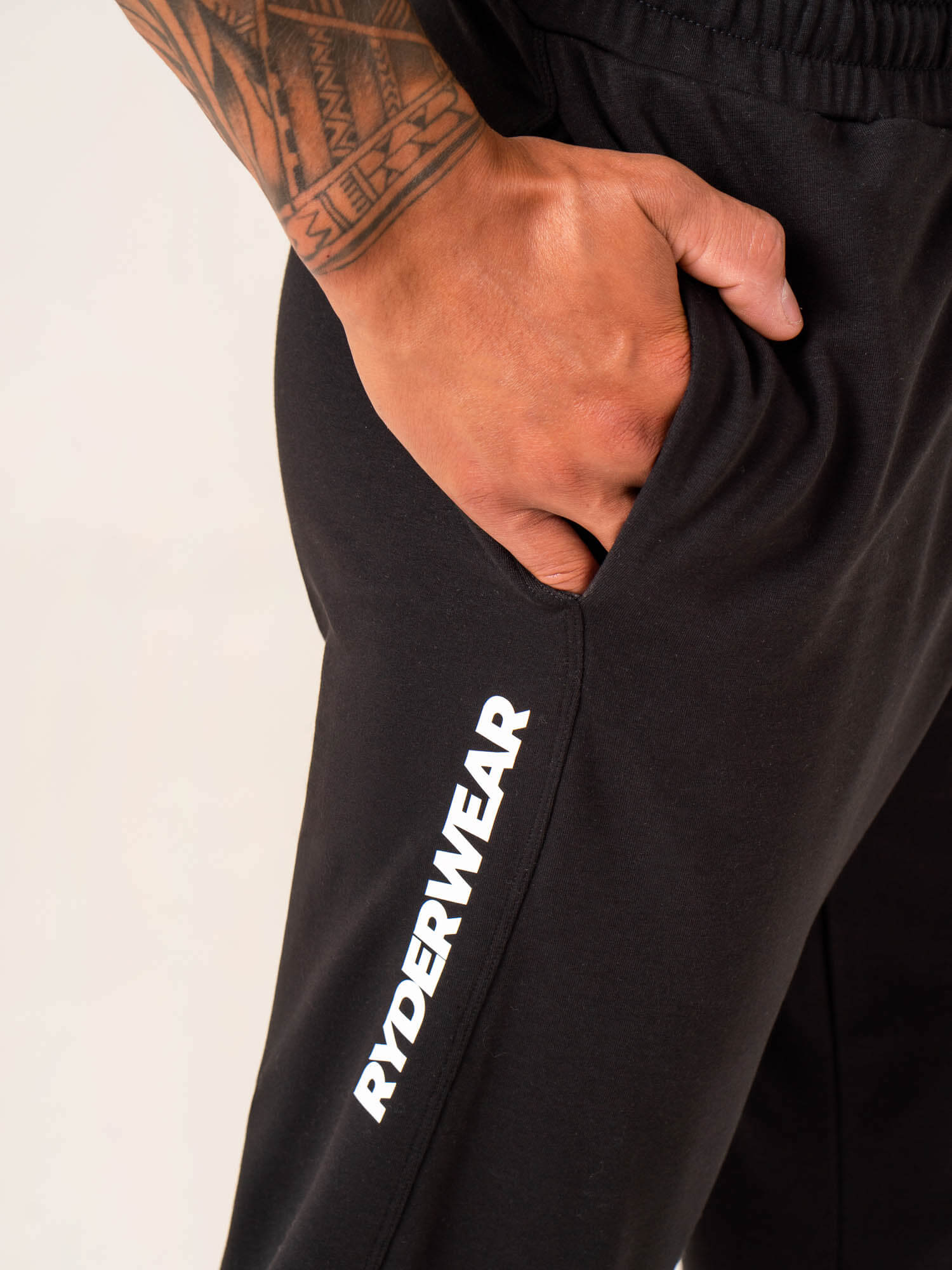 Emerge Track Pant - Faded Black Joggers for Men | Comfortable & Stylish Workout Pants | Perfect for Gym, Running & Casual Wear