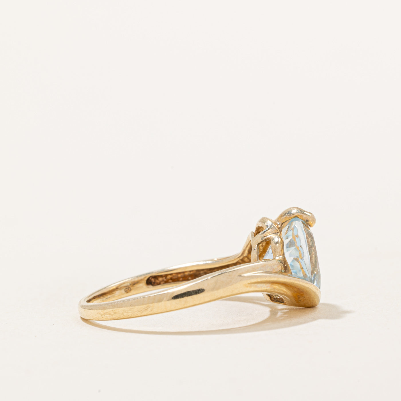 2.00ct Topaz Heart Ring - Size 6.25 | Elegant Birthstone Jewelry for Women | Perfect Gift for Valentine's Day, Anniversary & Romantic Occasions