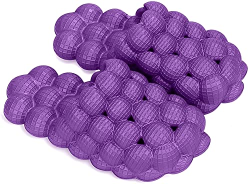 Massage Bubble Slides for Women & Men - Non-Slip Spa Slippers, Breathable Beach Sandals with Arch Support - Perfect for Bath, Shower, Poolside & Indoor Home Use