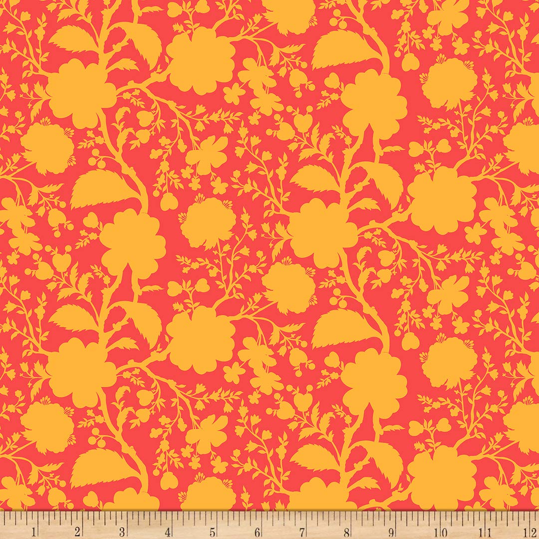 Tula Pink True Colors Wildfire Snap Dragon Fabric by the Yard - Premium Cotton Quilting Fabric for DIY Sewing, Quilts, Apparel & Home Decor Projects
