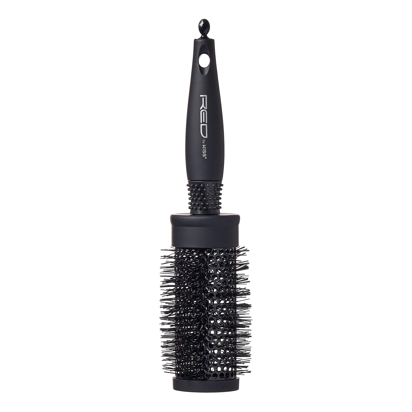 Red by Kiss Ceramic Round Hair Brush for Blowouts - 2 Inch Heat Resistant Bristles for Voluminous Styling | Perfect for Salon-Quality Blow Drying at Home & Professional Heat Tools