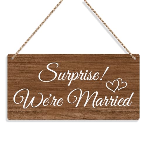 Surprise We're Married