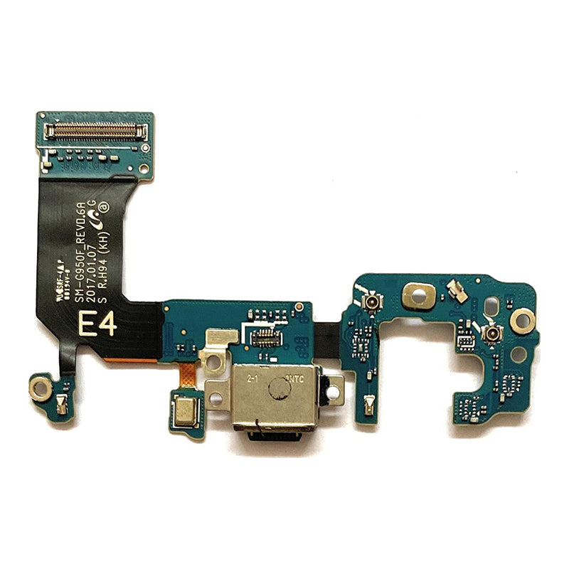 Original Samsung Galaxy S8 Charging Port Flex Cable with Microphone - Replacement Part for Fast Charging & Data Transfer - Perfect for DIY Phone Repairs & Water Damage Fixes