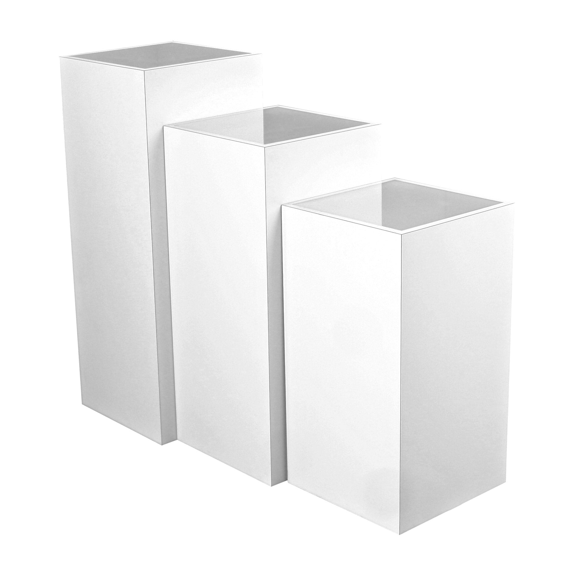 Zada Retail Pedestals - Premium Store Display Stands for Boutiques & Retail Shops | Perfect for Showcasing Jewelry, Cosmetics & Luxury Goods