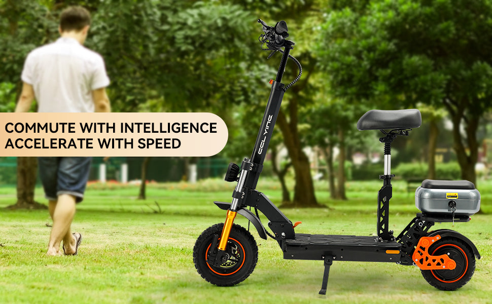 1000W 20Ah High-Power Electric Scooter for Adults - Large LCD Display Screen - Perfect for Commuting, Urban Travel & Outdoor Adventures
