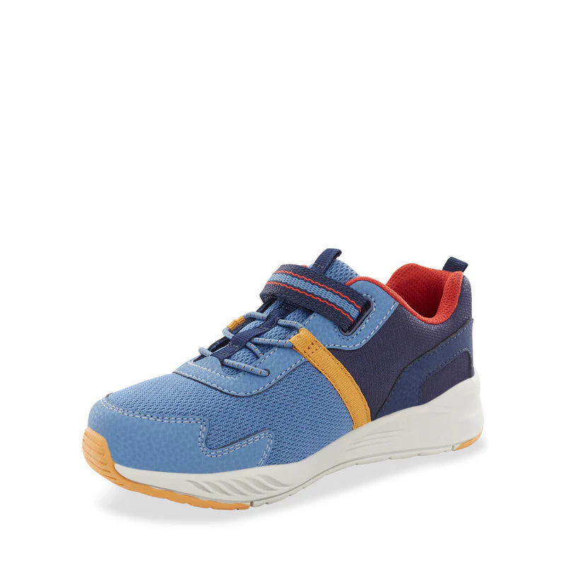 Stride Rite Blue Multi made2play Toddler Sneakers - Comfortable & Durable Kids Shoes for Playtime, Walking & Outdoor Activities