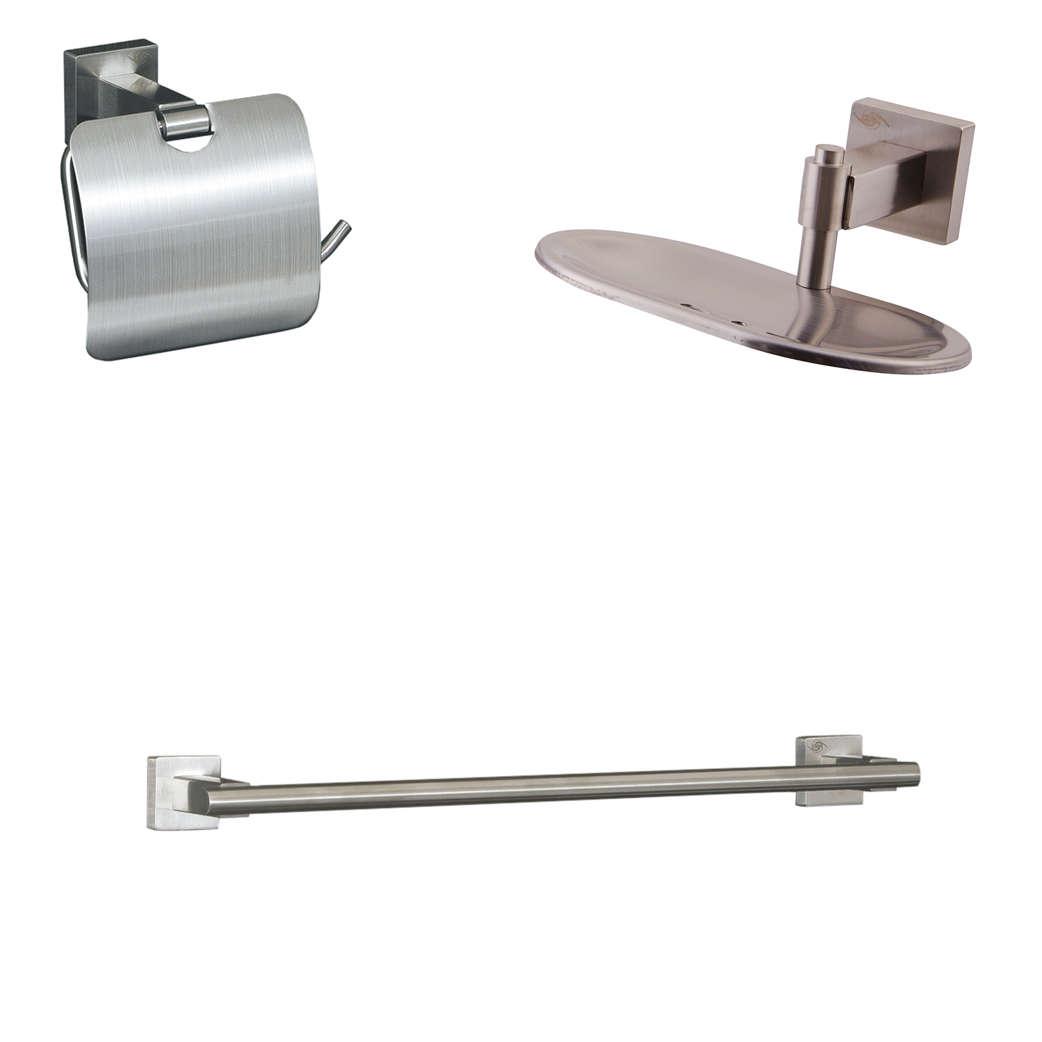 Premium Bathroom Set with Polish Finish - Modern Chrome Faucet, Towel Rack & Accessories (DAX G01 P OFF02) for Home & Hotel Luxury Bathroom Upgrade