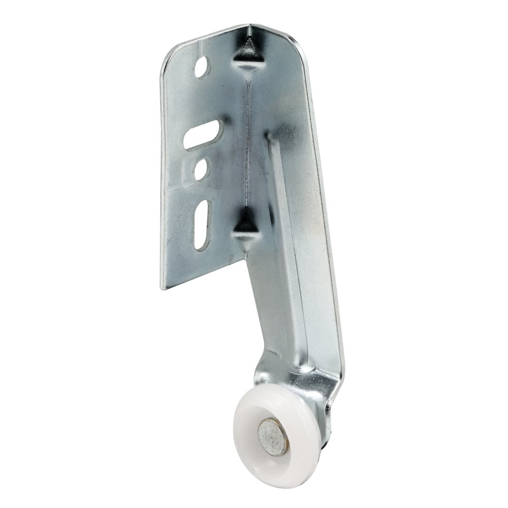 Prime-Line R 7230 3/4 Inch Steel Drawer Track Roller with Nylon Wheel - 2 Pack for Smooth Cabinet & Furniture Gliding
