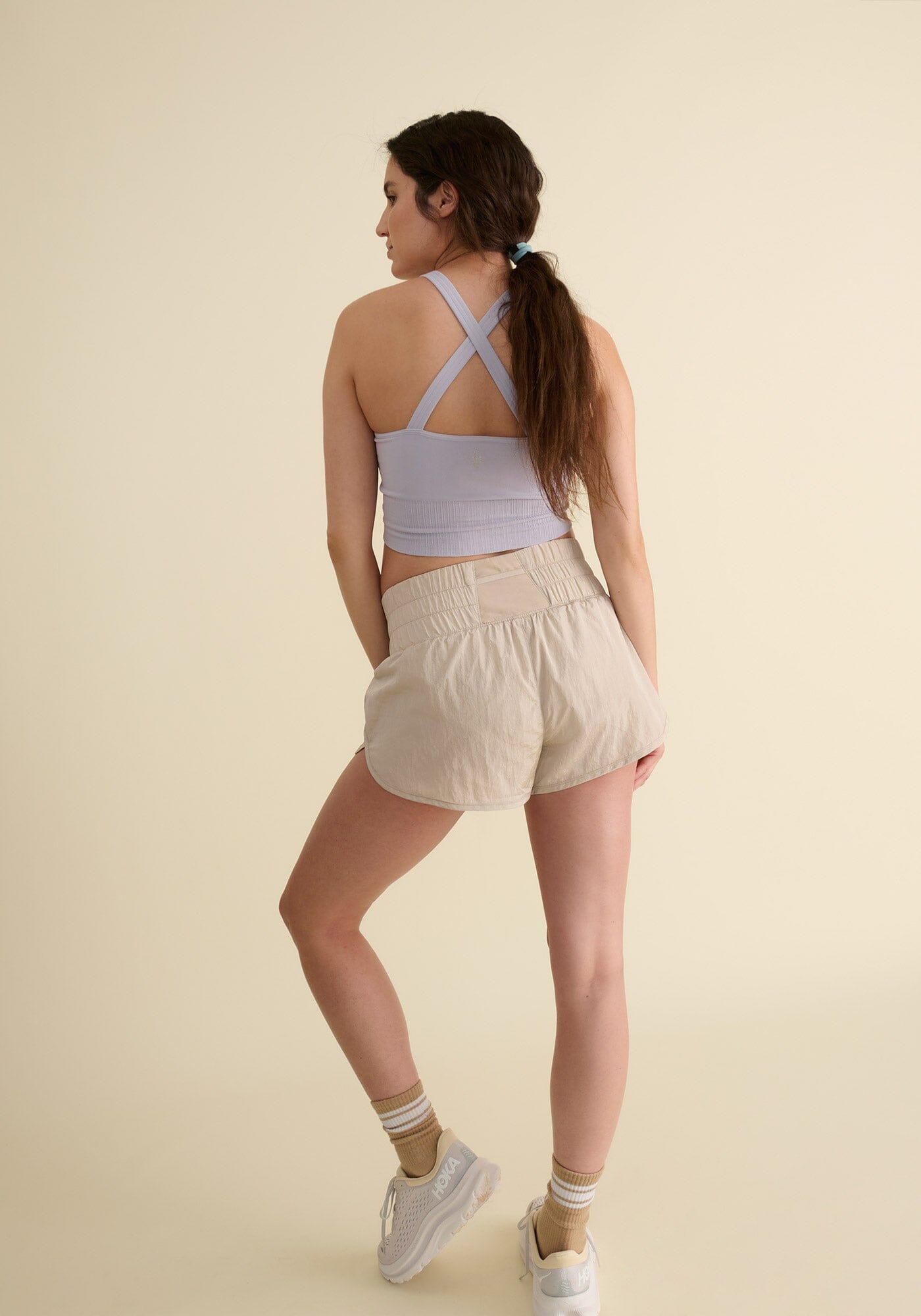 FP Movement X Hatch Hatch Way Home Short - Women's High-Waisted Yoga Shorts for Running, Workout & Lounge - Breathable Activewear for Gym, Pilates & Home Comfort