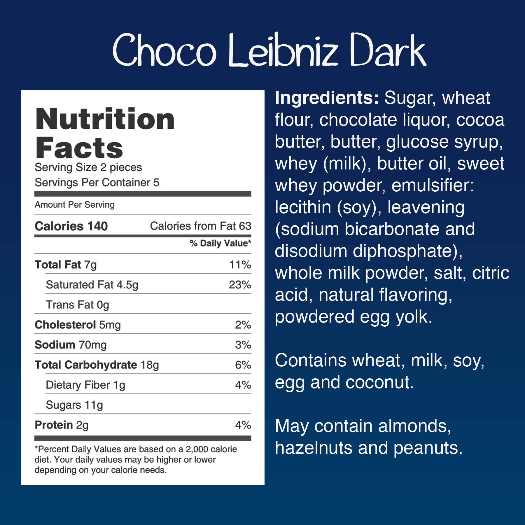 Bahlsen Choco Leibniz Dark Chocolate Cookies - 24 Pack | Premium German Biscuits for Gifting, Tea Time & Dessert Lovers