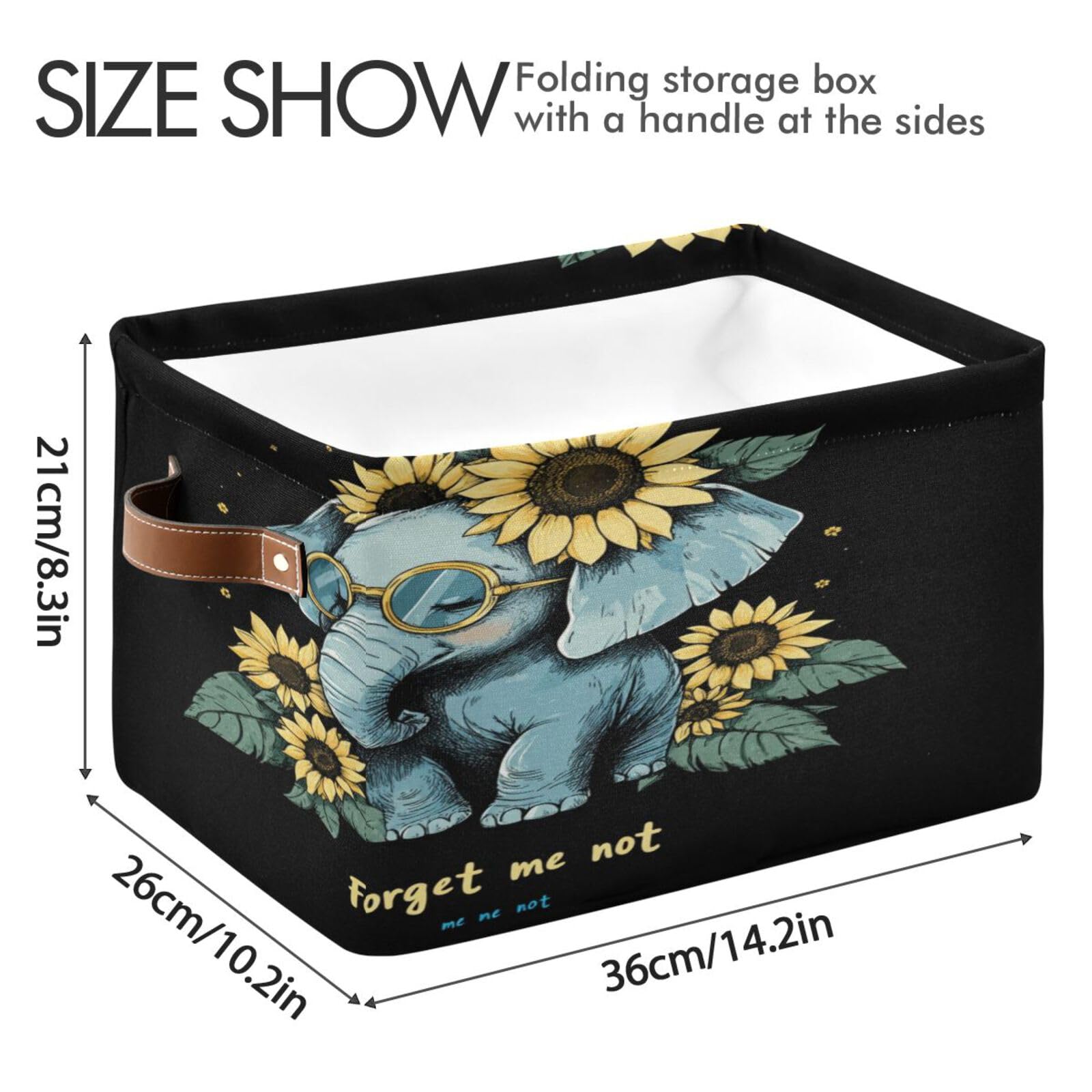 Large Fabric Storage Bins with Handles - Closet & Shelf Organizers for Clothes, Toys | Home Decor