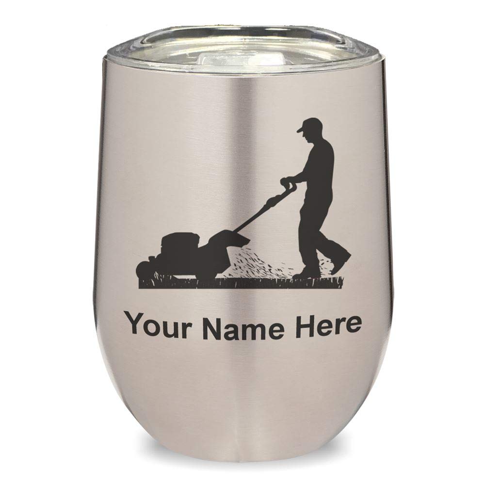 LaserGram Double Wall Insulated Stainless Steel Wine Tumbler - Personalized Engraved Gift for Gardeners & Wine Lovers - Keeps Drinks Hot/Cold - Perfect for Outdoor Picnics, Gardening & Home Entertaining