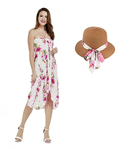 Pink Vine Hibiscus + Hat