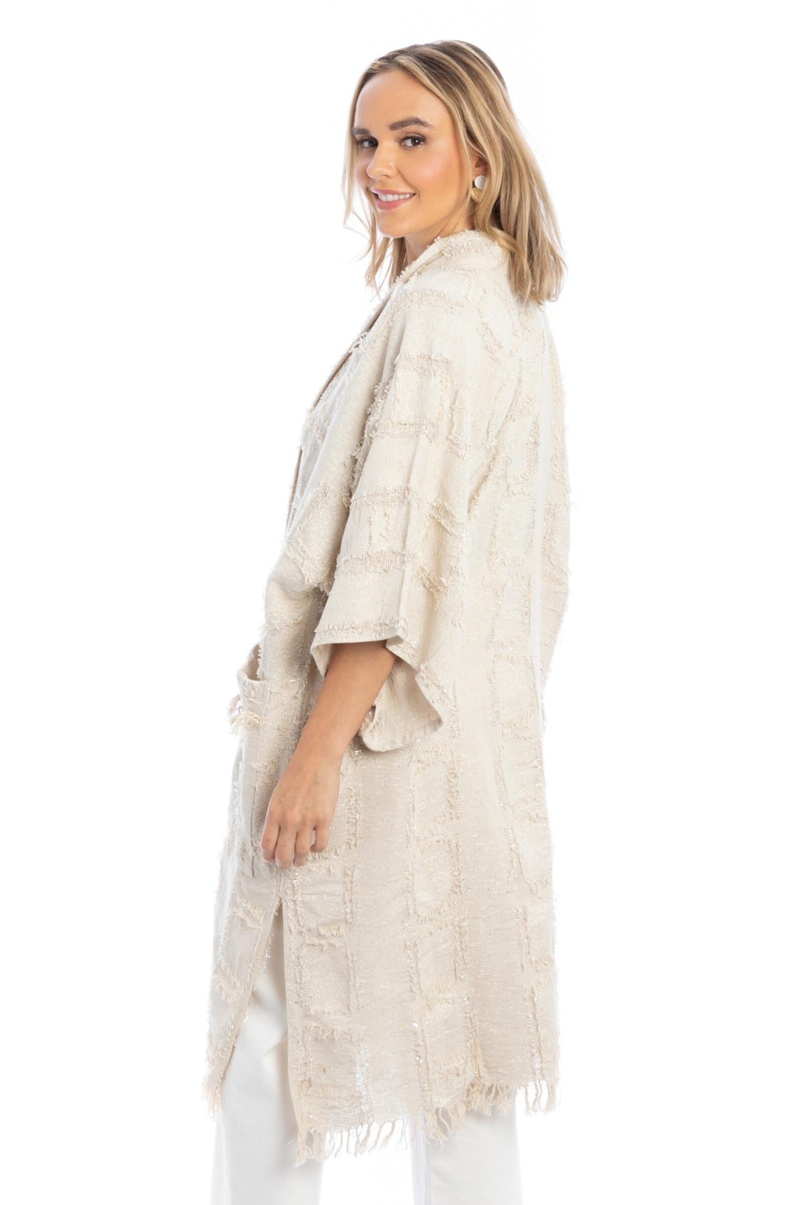 Stylish Long Jacket for Women - Trendy Outerwear for Fall & Winter - Perfect for Casual Wear, Office & Outdoor Activities