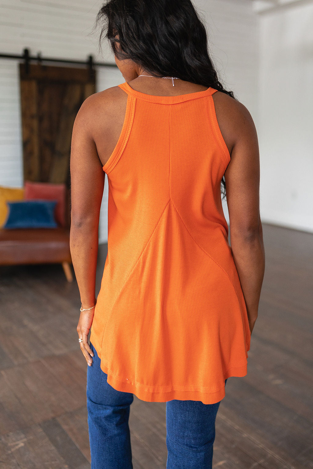 In The Swing of Things Swing Tank - Women's Athletic Workout Top for Yoga, Running & Gym - Breathable Comfort Fit Activewear