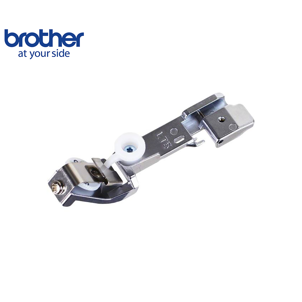 Brother SA212AP Overlocker Tape Elastic Foot - Professional Sewing Machine Presser Foot for Stretch Fabrics & Elastic Tapes - Perfect for Quilting, Garment Making & DIY Crafts