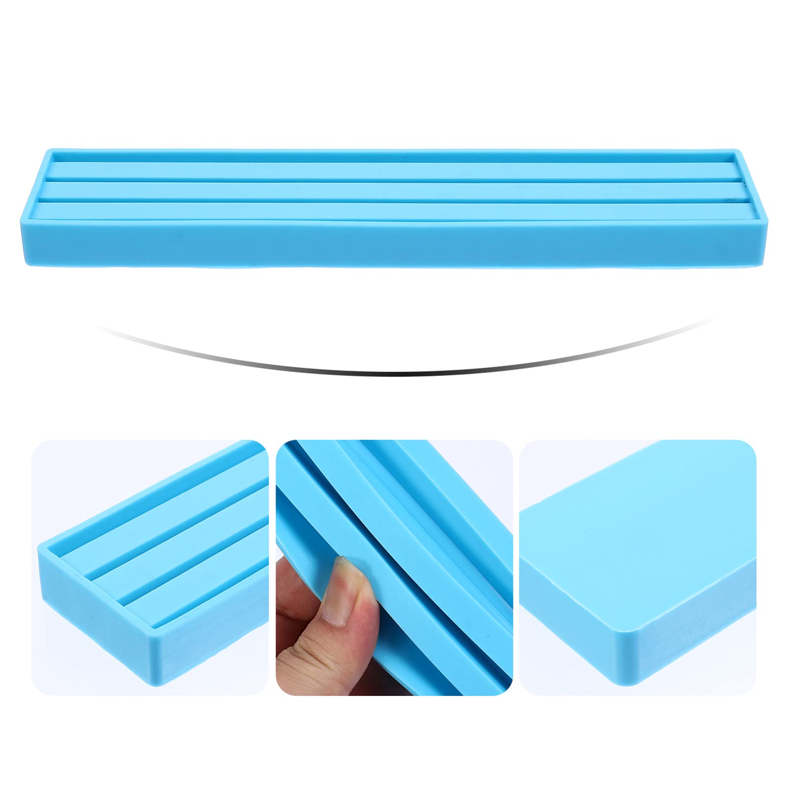 Healifty Silicone Domino Molds for Resin Casting - DIY Epoxy Craft Making Tool with Storage Box | Perfect for Jewelry, Coasters, and Home Decor Projects