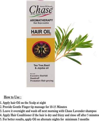 Chase Hair Oil for Hair Growth & Dandruff Control - 100ml Natural Hair Treatment for Thicker, Healthier Hair - Perfect for Daily Scalp Care & Frizz Control