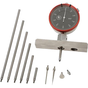Precision Dial Indicator Depth Gauge Set - 0-1