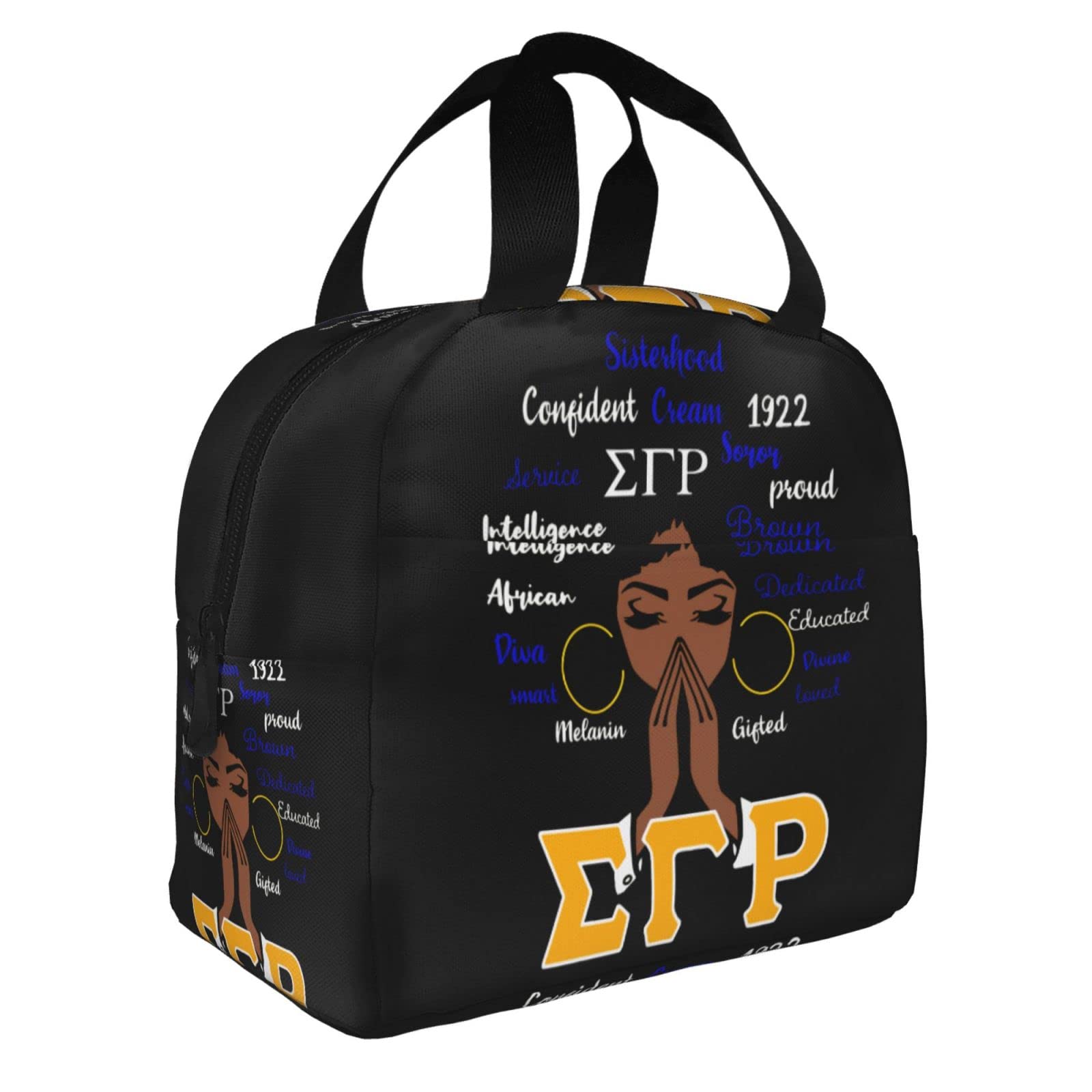 Insulated Lunch Bag for Women & Men - Reusable Lunch Tote for Work, Office, Picnic & Travel - Leakproof Cooler Lunch Box for Adults (Perfect for Commuting, Camping & Outdoor Activities)