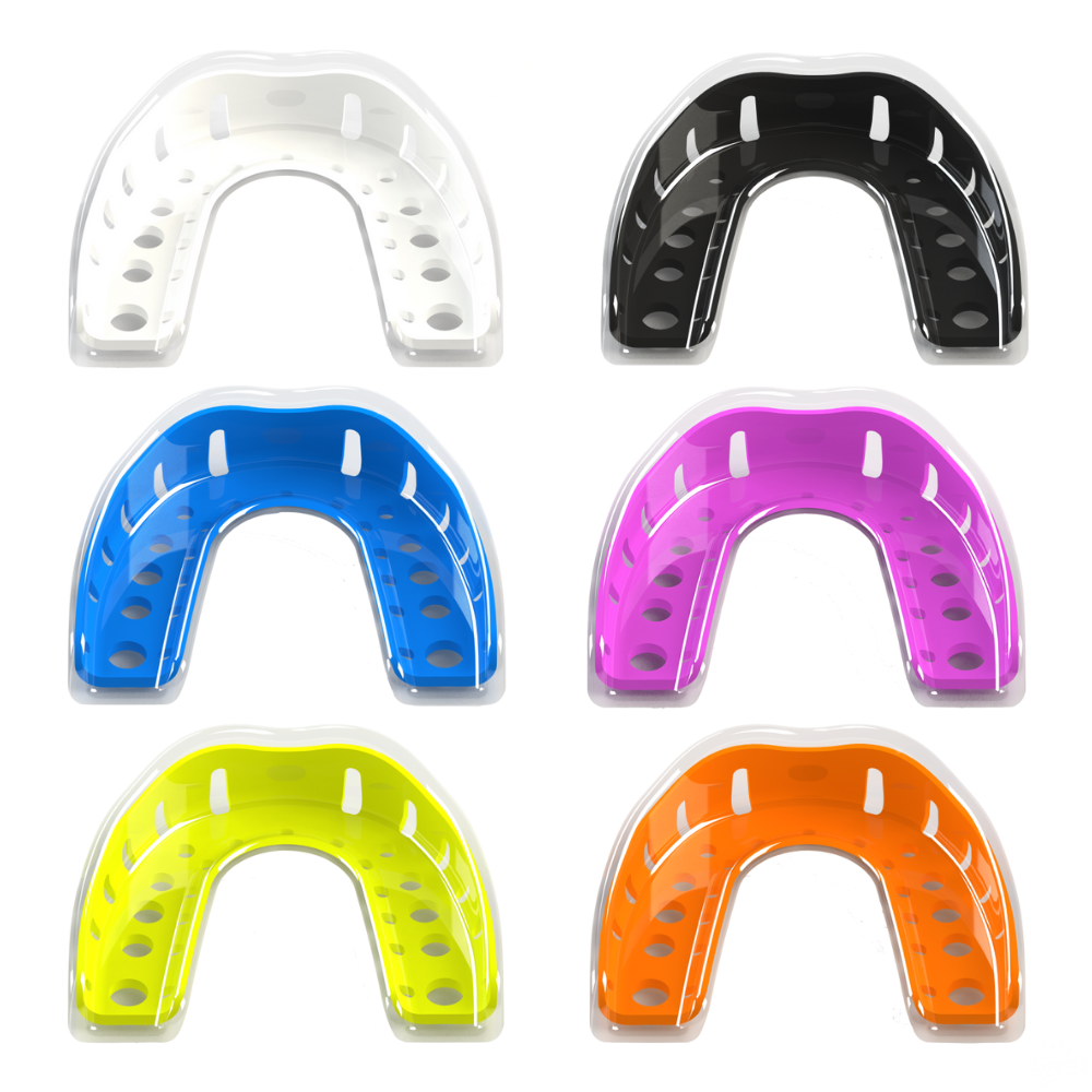 NeoMorph Prodigy Mouthguard for Sports - Hot Purple Shock-Absorbing Dental Protection for Boxing, MMA, Football & Nighttime Teeth Grinding