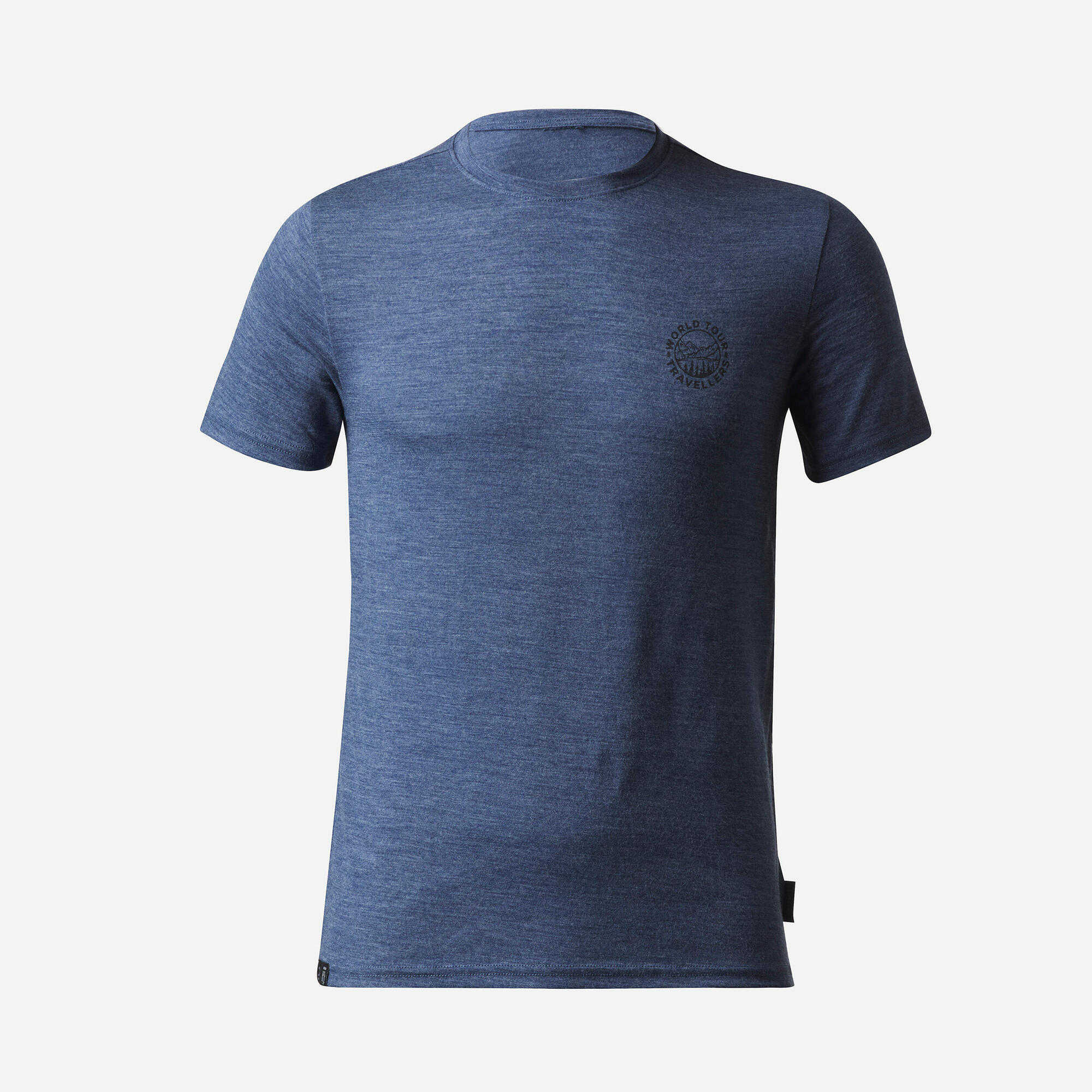 Simond Men's Travel 500 Merino Wool T-Shirt - Lightweight & Odor-Resistant Travel Shirt for Hiking, Camping & Outdoor Adventures