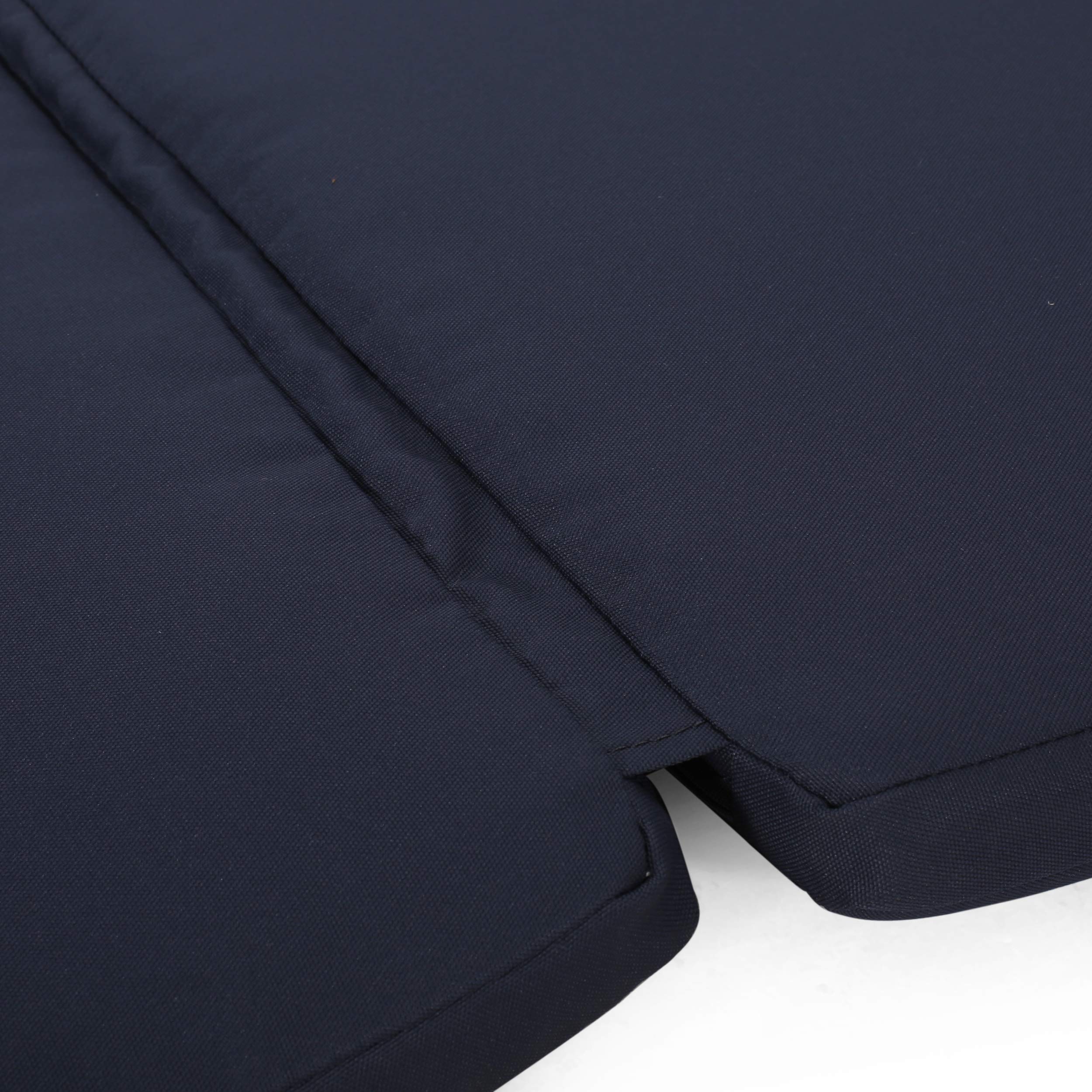 Christopher Knight Home Caspar Outdoor Water Resistant Chaise Lounge Cushions - Navy Blue (Set of 2) | Patio, Poolside & Garden Furniture Accessories for Relaxation