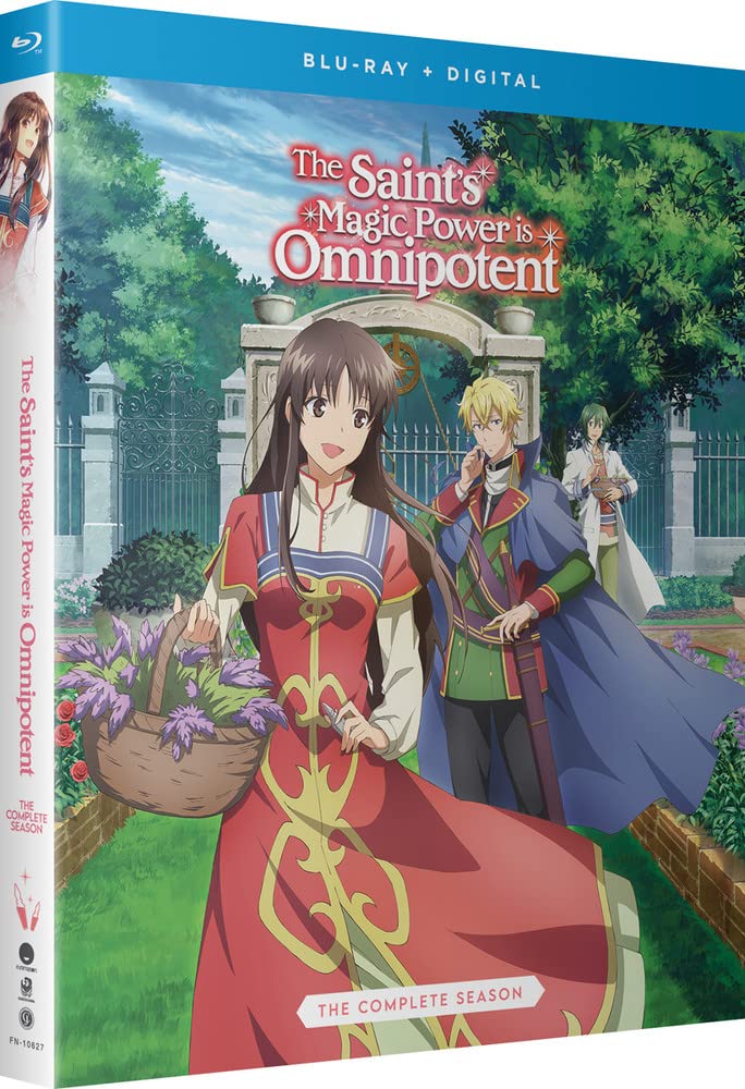 The Saint's Magic Power is Omnipotent Season 1 Complete Episodes 1-12 Blu-ray with Exclusive Art Card | Region A Import | Anime Fantasy Romance Series for Collectors & Home Entertainment