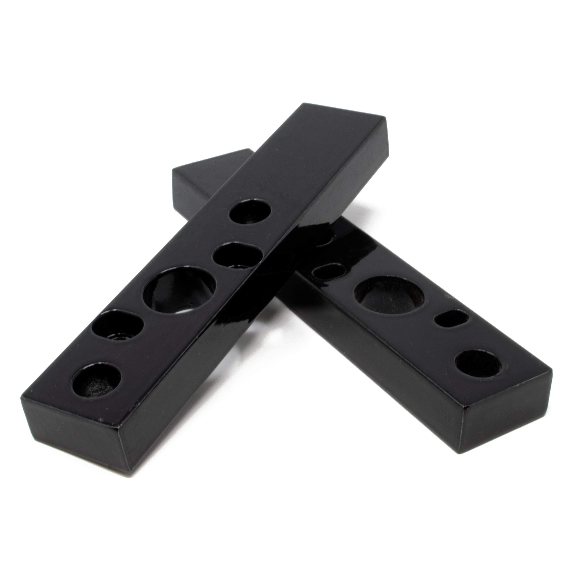 Wet Sounds ADP-Spacer-X-B Black Spacer Bars X-Mount for REV & ICON Series Marine Speakers (Pair) - Perfect for Boat Audio Upgrades and Waterproof Speaker Installations