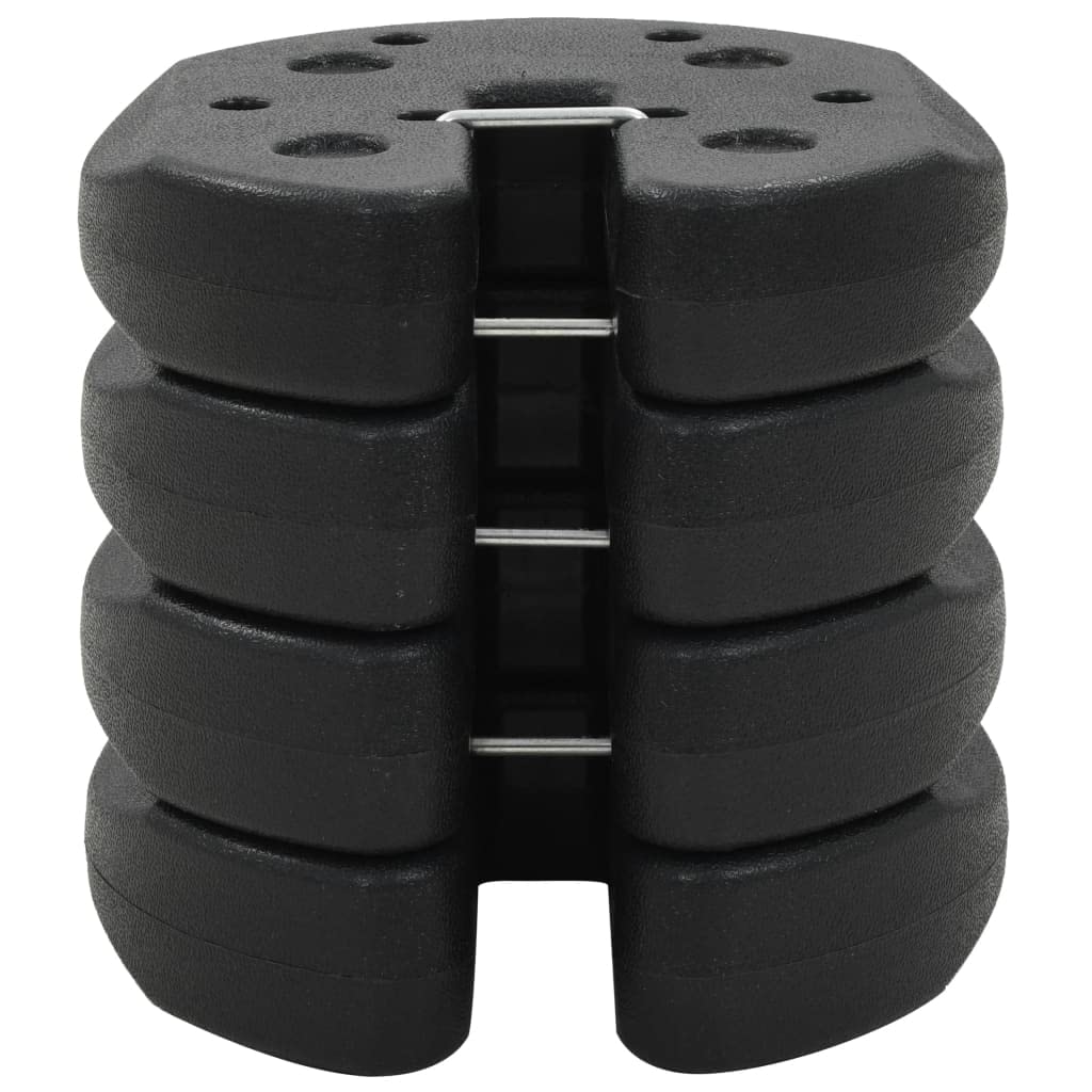 SKM Gazebo Weight Plates - Set of 4 Heavy Duty 8.7