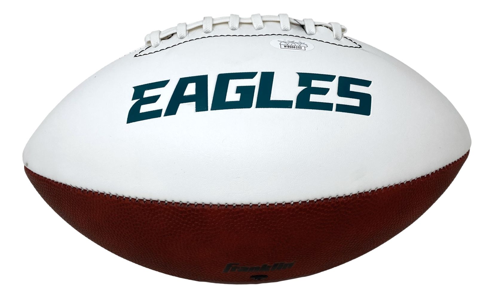 Brandon Graham Autographed Philadelphia Eagles NFL Football with JSA COA - Signed Collectible Memorabilia for Fans, Display Case Included - Perfect for Man Cave, Sports Room, or Gift for Eagles Fans